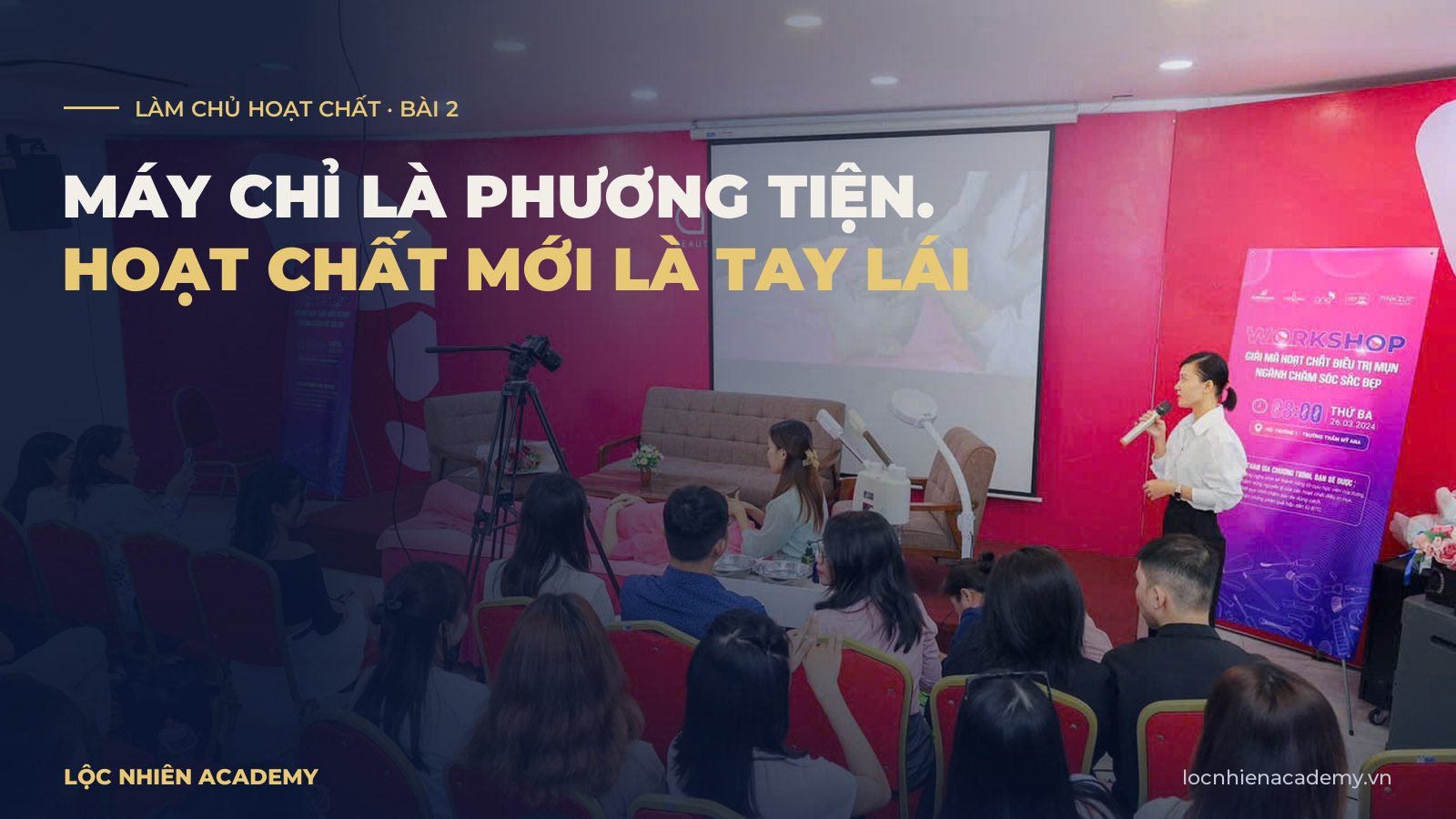 Đầu tư máy spa: máy chỉ là phương tiện, hoạt chất mới là tay lái
